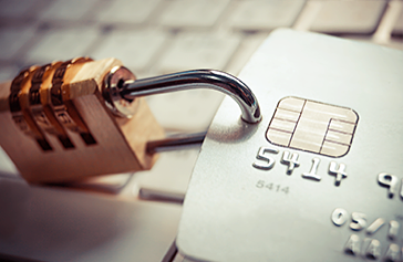 Padlocked Debit card